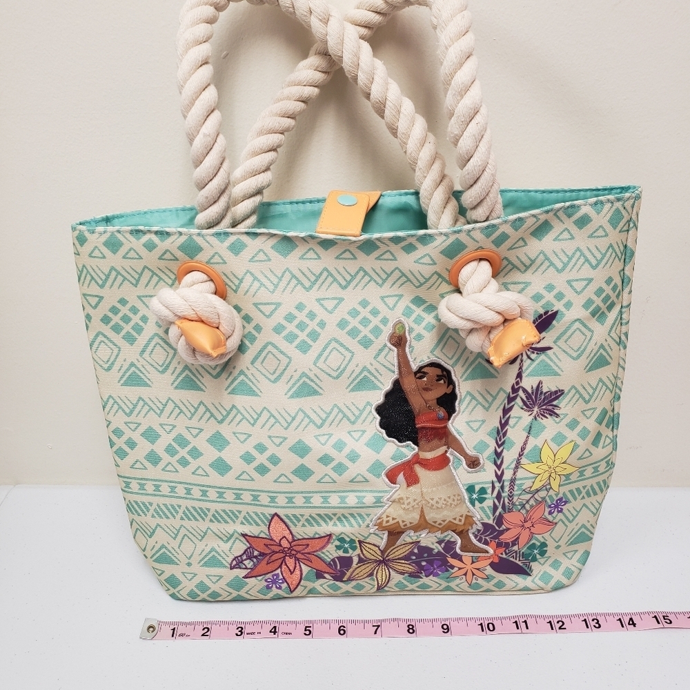 Disney Moana Beach Tote Bag Embroidered - Picture 9 of 12